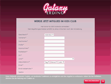 Tablet Screenshot of galaxy-club.info